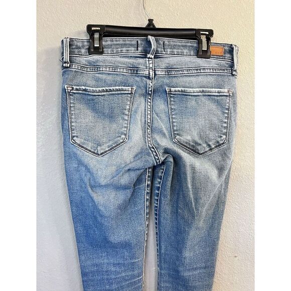Abercrombie & Fitch Jeans Women's Harper Ankle Skinny Stretch Denim Raw Hem 25/0 - Picture 5 of 11